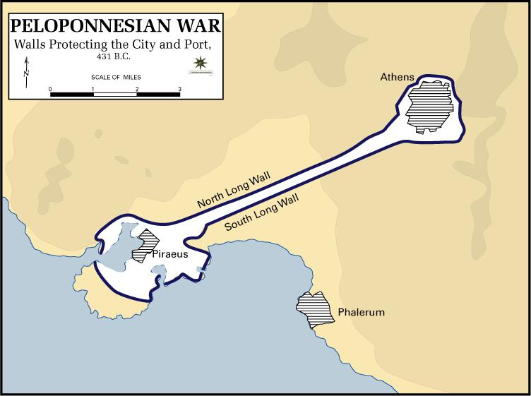 Athen's Long Walls